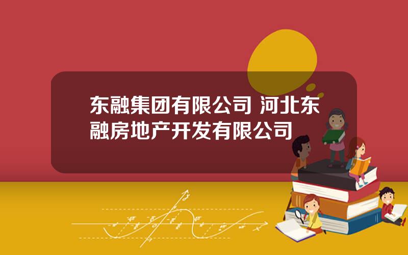 东融集团有限公司 河北东融房地产开发有限公司
